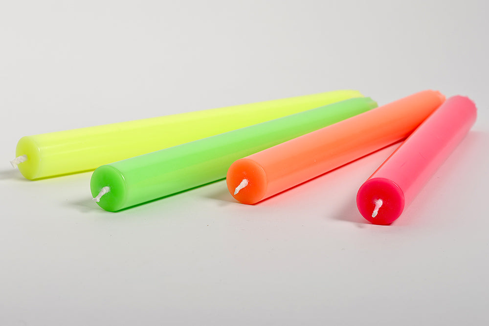 Candle Set BRIGHT NEON