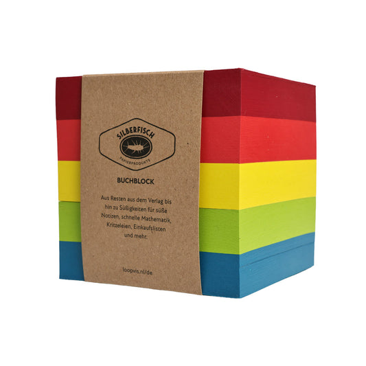 Loopvis Buchblock Rainbow