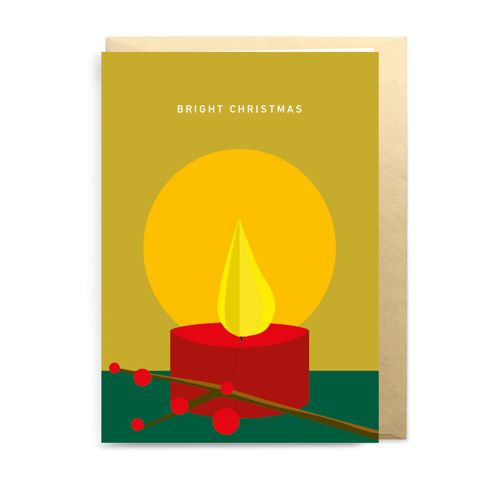 3D Klappkarte BRIGHT CHRISTMAS