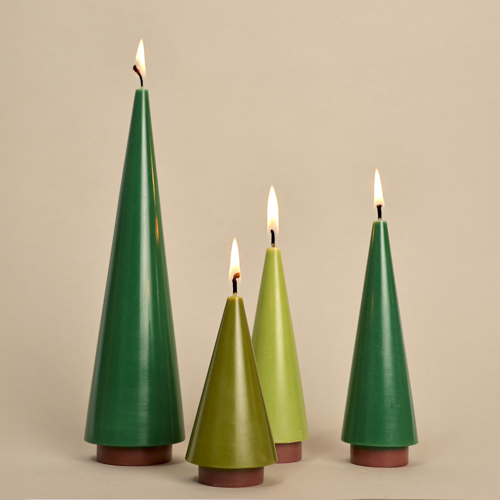 Candle Tree Large Emerald