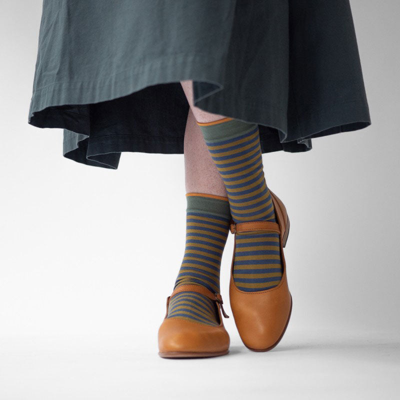 Socks Rayure Denim (39-41)
