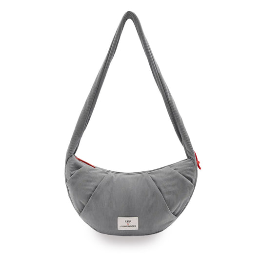 Shoulder Bag Vancouver Cord Light Grey