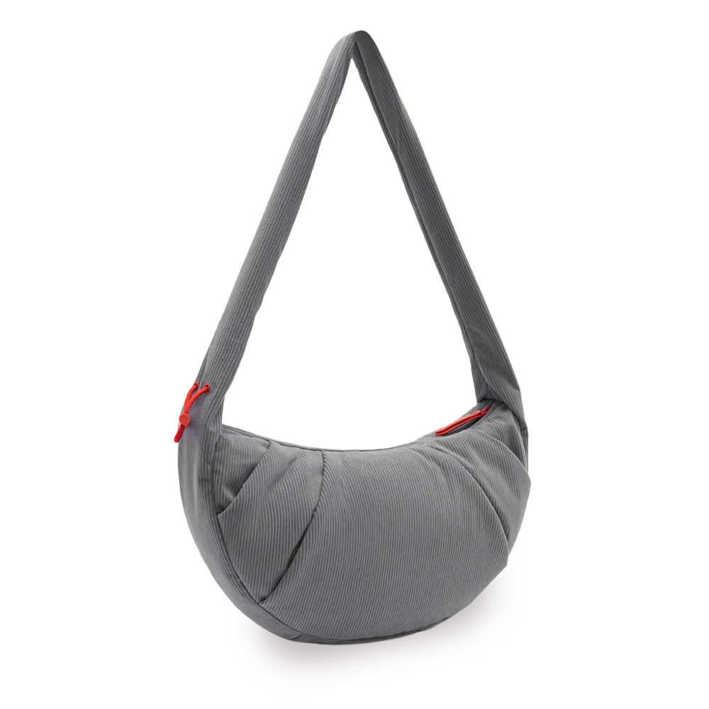 Shoulder Bag Vancouver Cord Light Grey