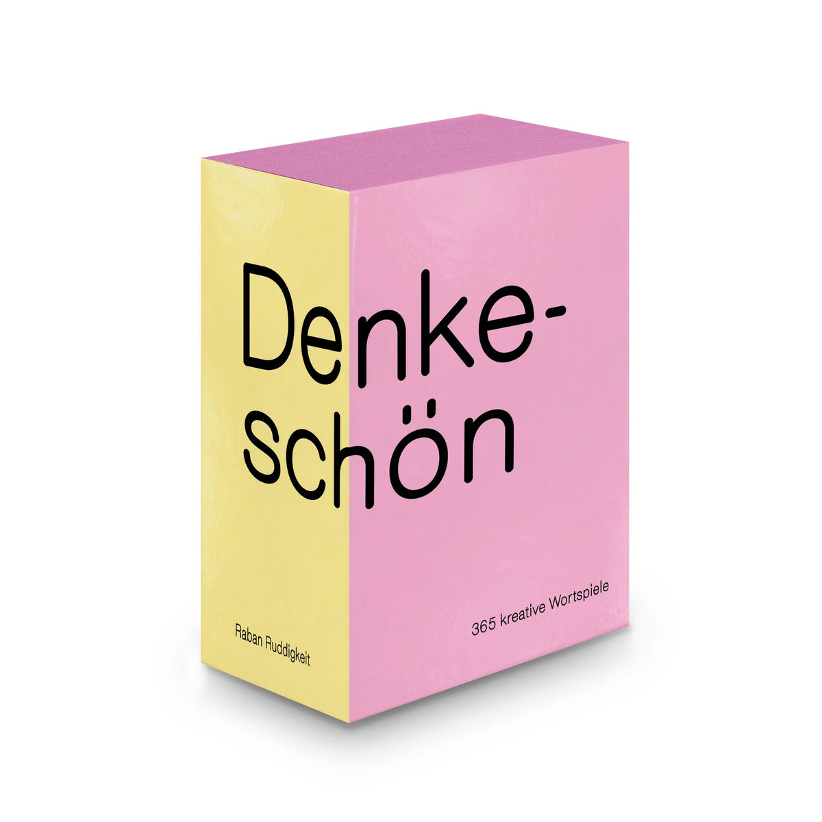 Jahresunabhängiger Tischkalender Denkeschön