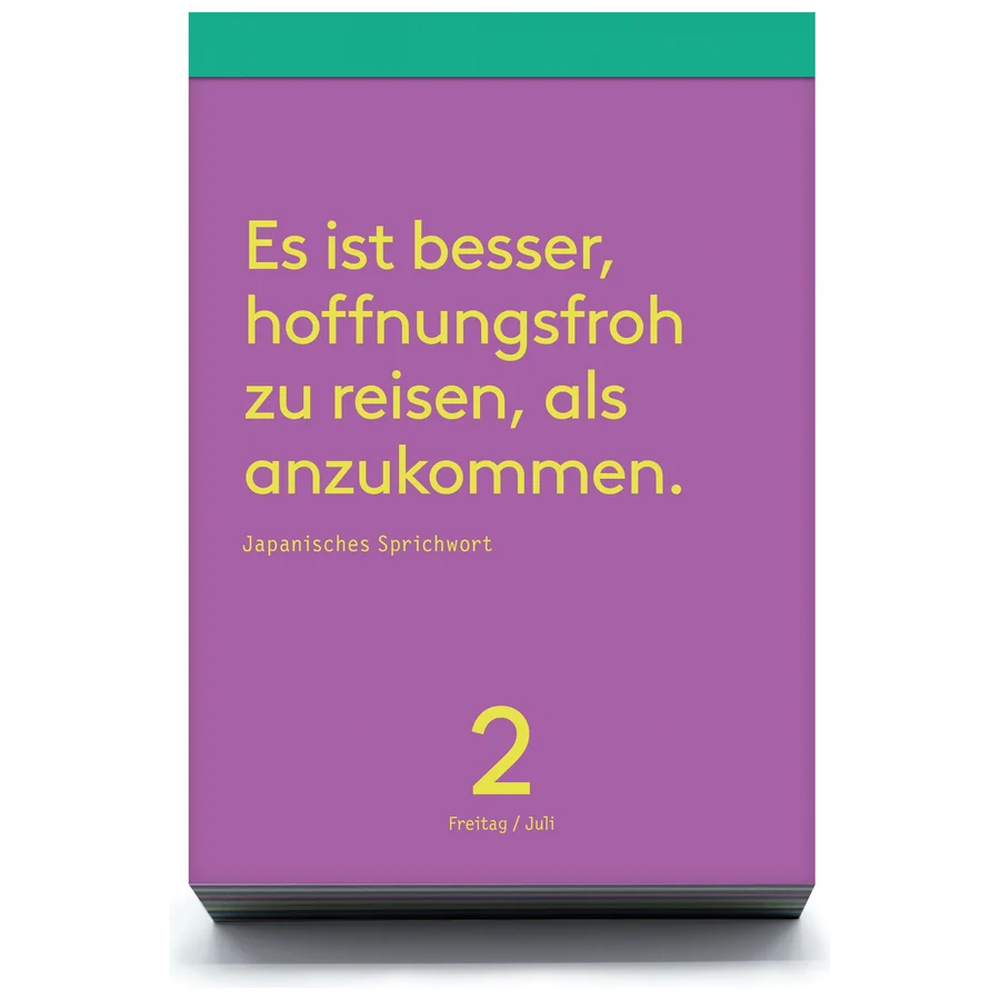 Tischkalender Denkpause 2027