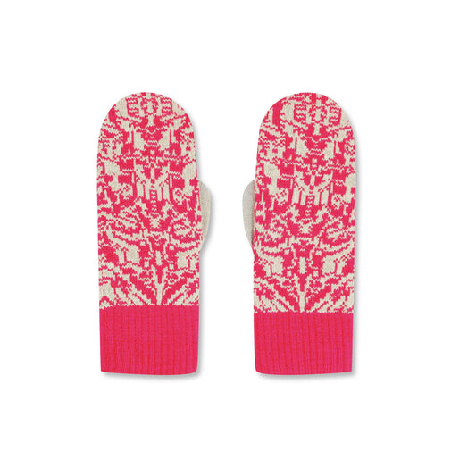 Mittens Merino Wool Drift Anemone