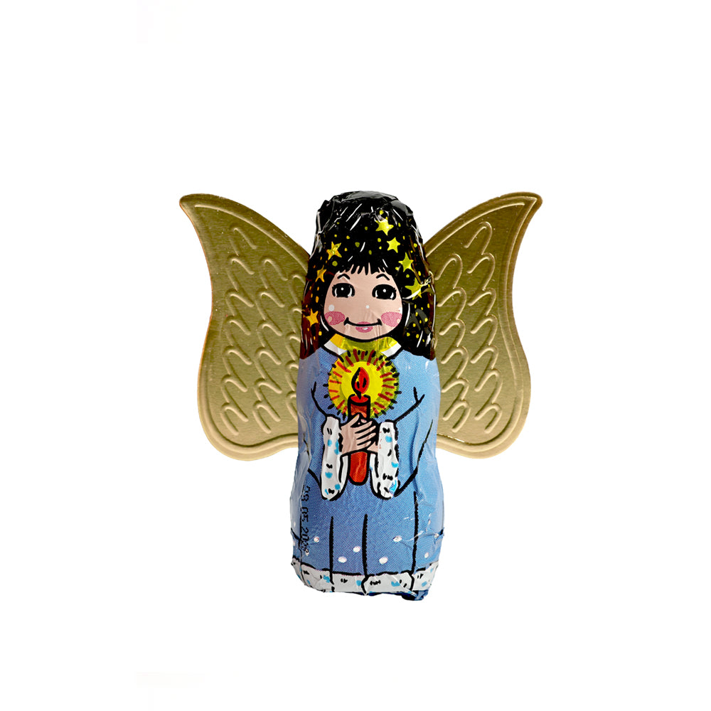 Chocolate angel with star