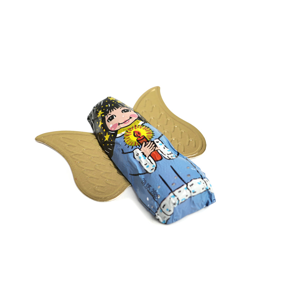 Chocolate angel with star