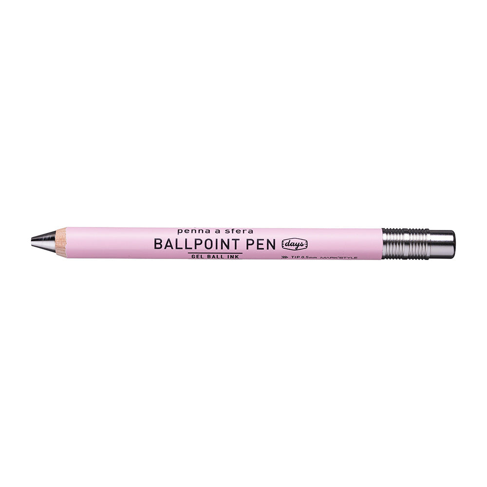 Gel Wood Pen Light Pink