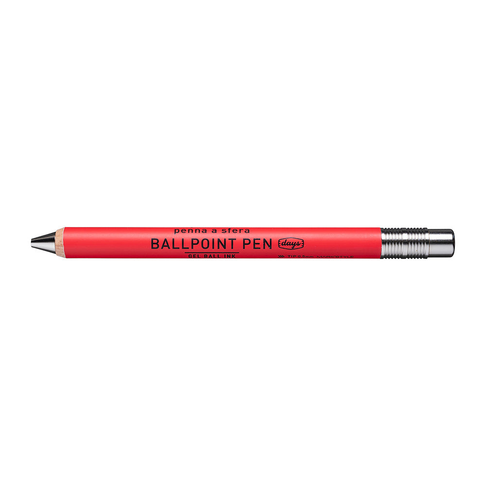 Gel Wood Pen Light Red