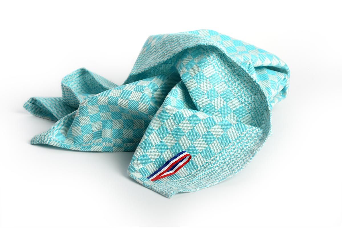 Geschirrhandtuch Cyan