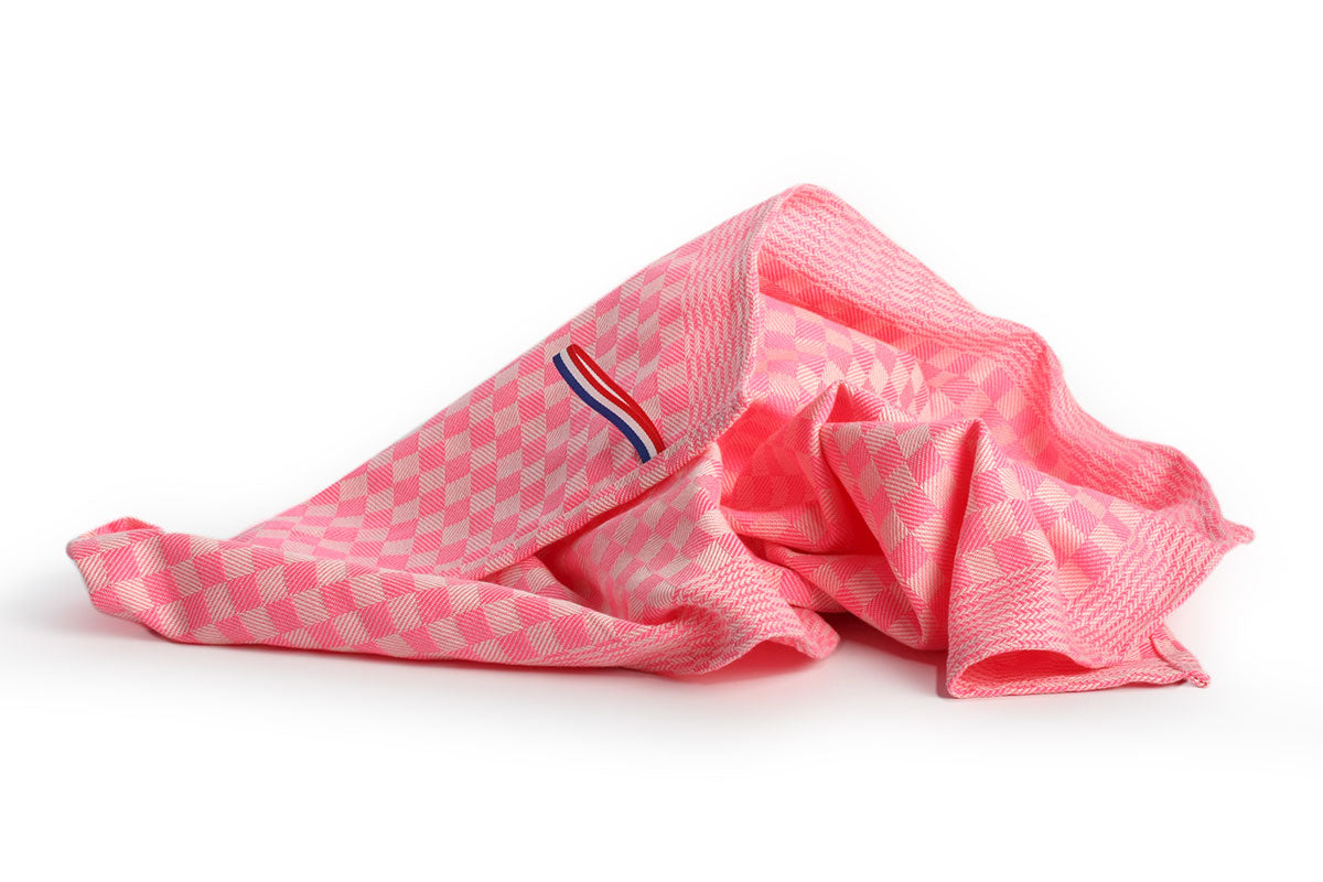 Geschirrhandtuch Neonpink