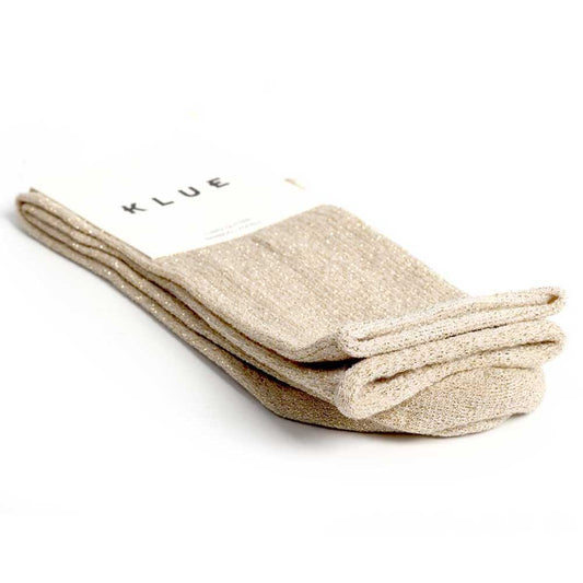 Glitter Socks Sand 36-40