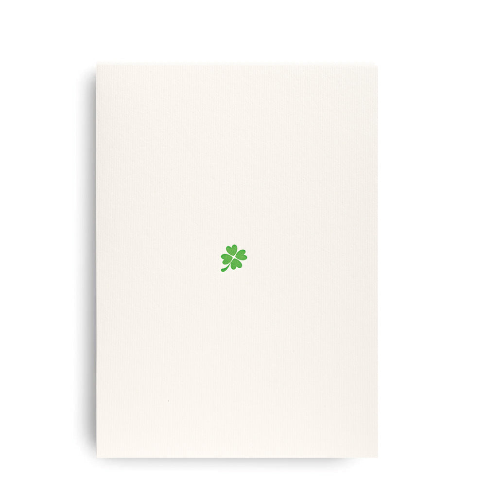 Klappkarte KLEEBLATT