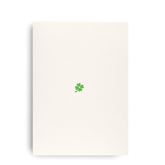 Klappkarte KLEEBLATT