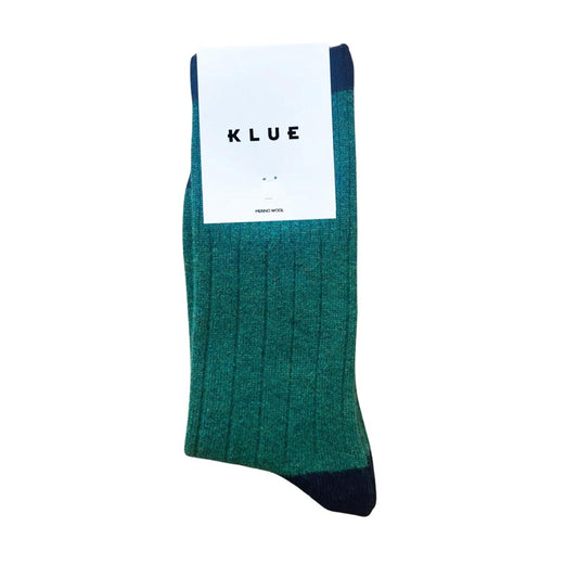 Merino Wool Socks Green/Black 41-46
