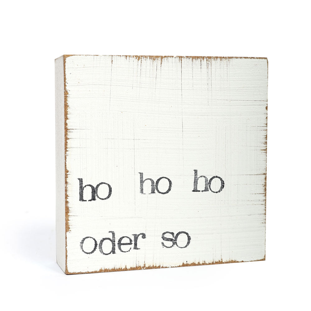 Ho ho ho, or something like that, text module