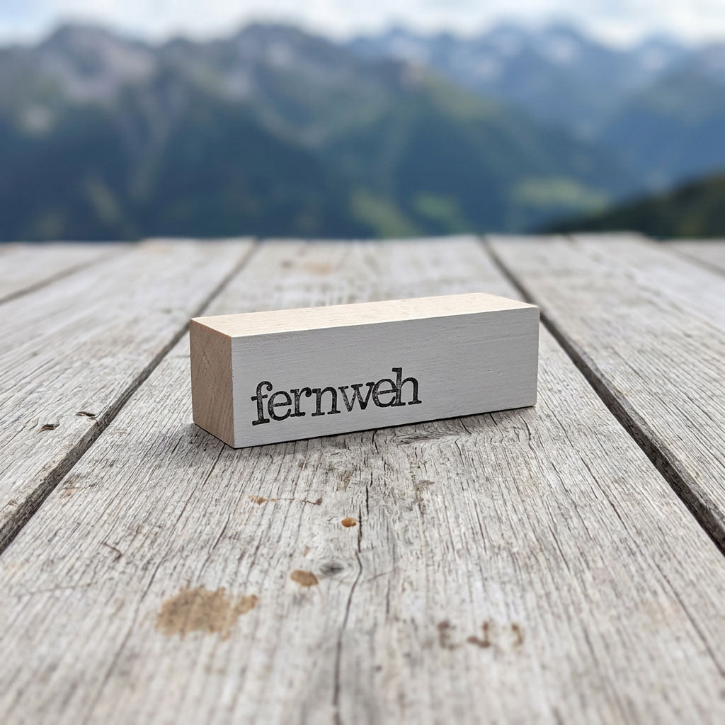 Fernweh, Textbaustein