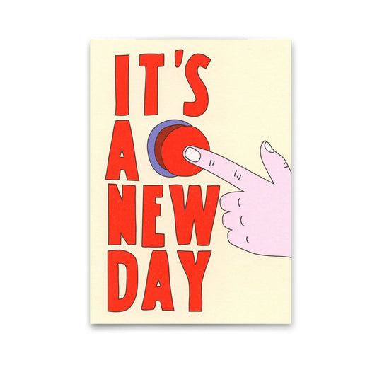 Postkarte It's a new day