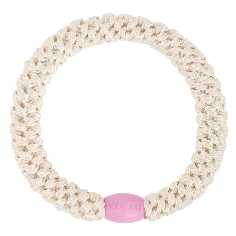 KKNEKKI Ivory pink bead