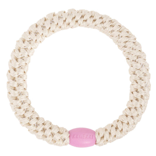 KKNEKKI Ivory pink bead