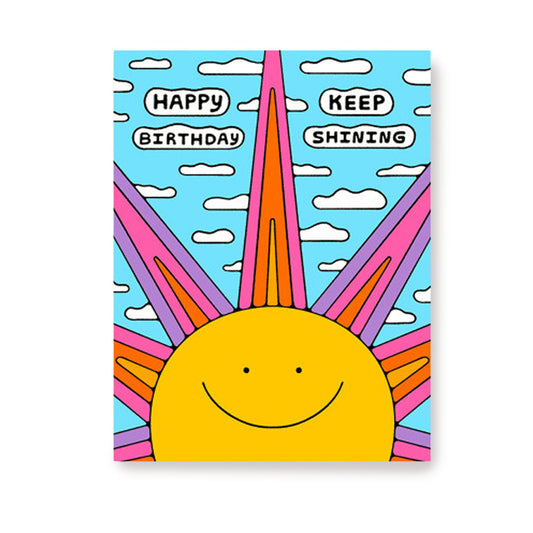 Postcard Keep shining