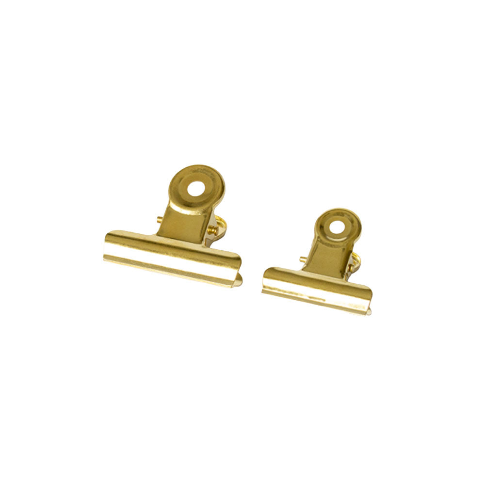 Klammer klein gold