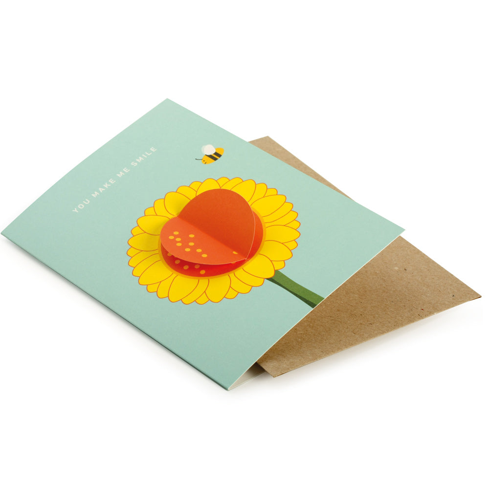 3D Pop-Up Card YOU MAKE ME SMILE