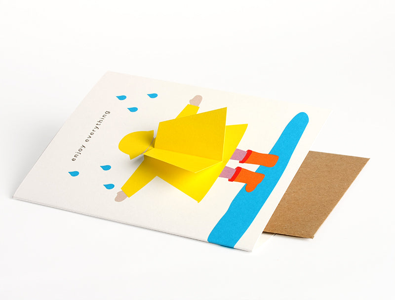 3D Pop-Up Card RAIN