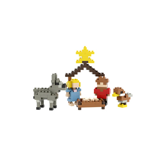 Nativity Scene Postcard Building Kit