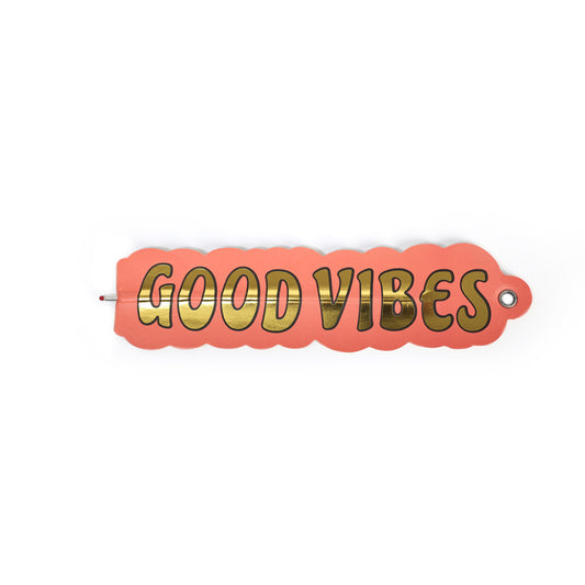 Bookmarks and Pen Good Vibes