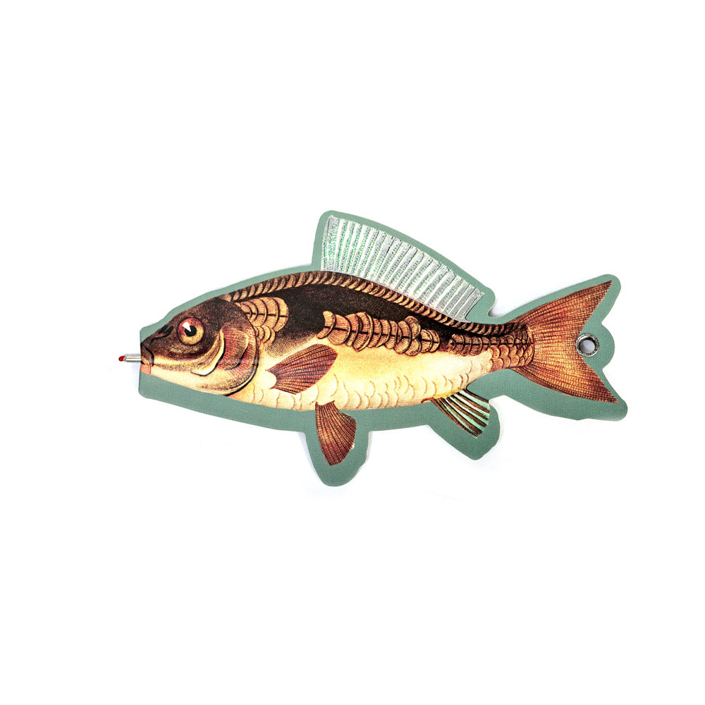 Lesezeichen und Kugelschreiber Fisch