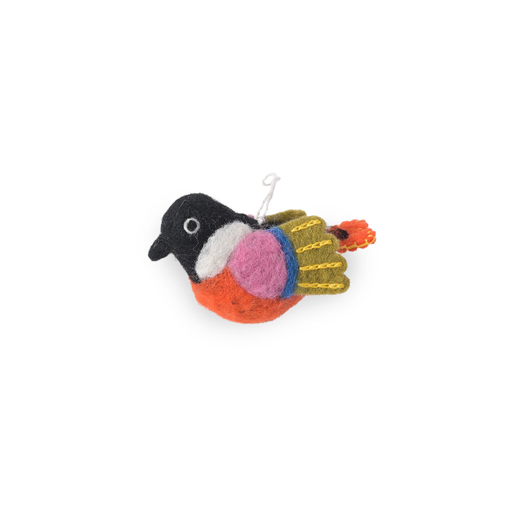 Wollanhänger Bird coral