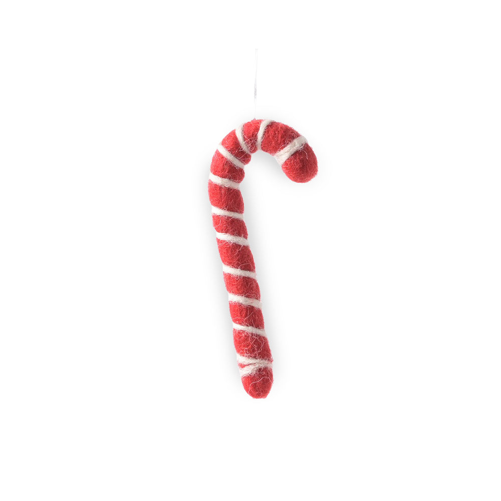 Wollanhänger Zuckerstange