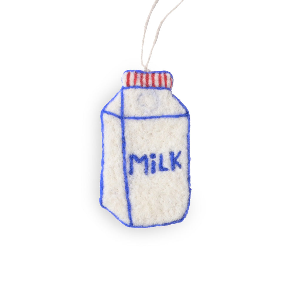 Wollanhänger Milch