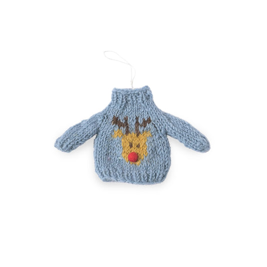 Wollanhänger Sweater Reindeer