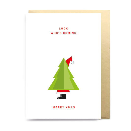 3D Pop-Up Card LOOK WHO'S COMING