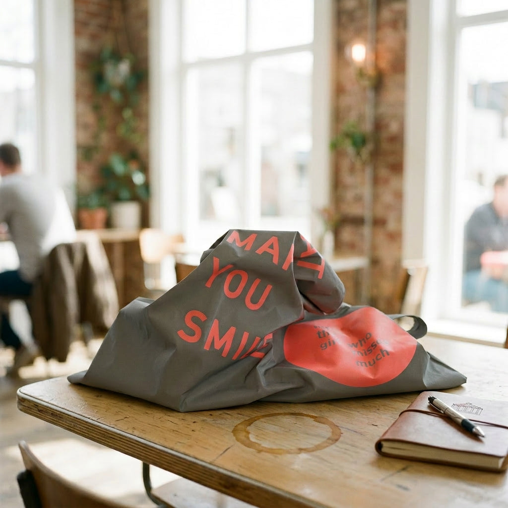 not the girl x loqi bag Reflective Bag