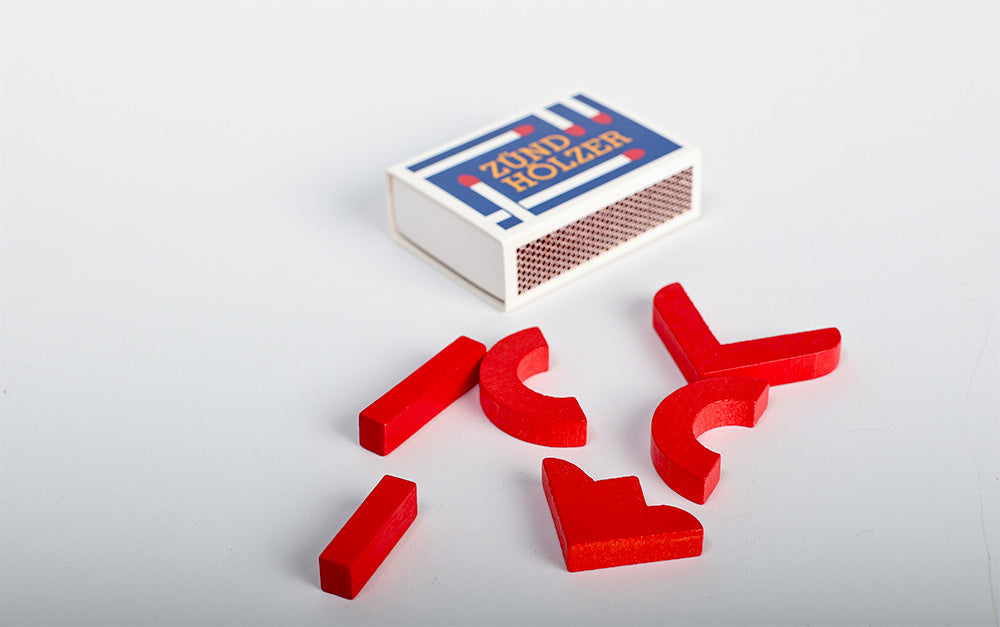 LOVE Wooden Construction Kit