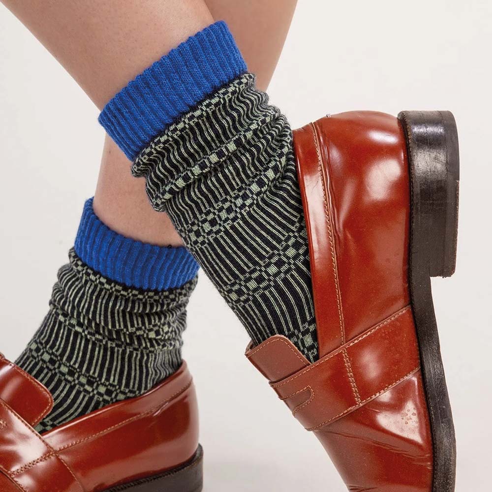 Socks Merino Wool Bauhaus Matcha 39-41