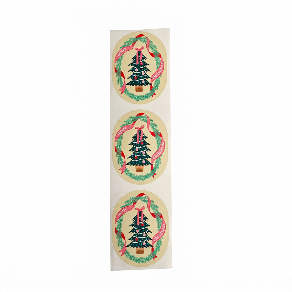 3 Sticker Christmas Tree