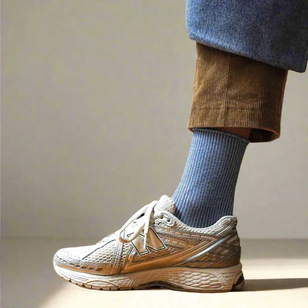 Glitter Socks Mineral Blue 36-40