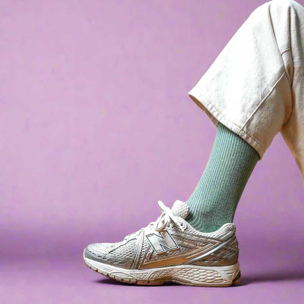 Glitter Socks Mint Green 36-40