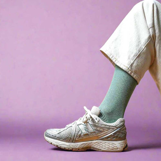 Glitter Socks Mint Green 36-40
