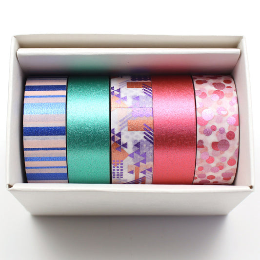 MT Masking Tape Set of 5 Giftbox Bright