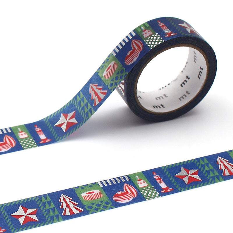 MT Masking Christmas Tape High Brightness Christmas Geometry