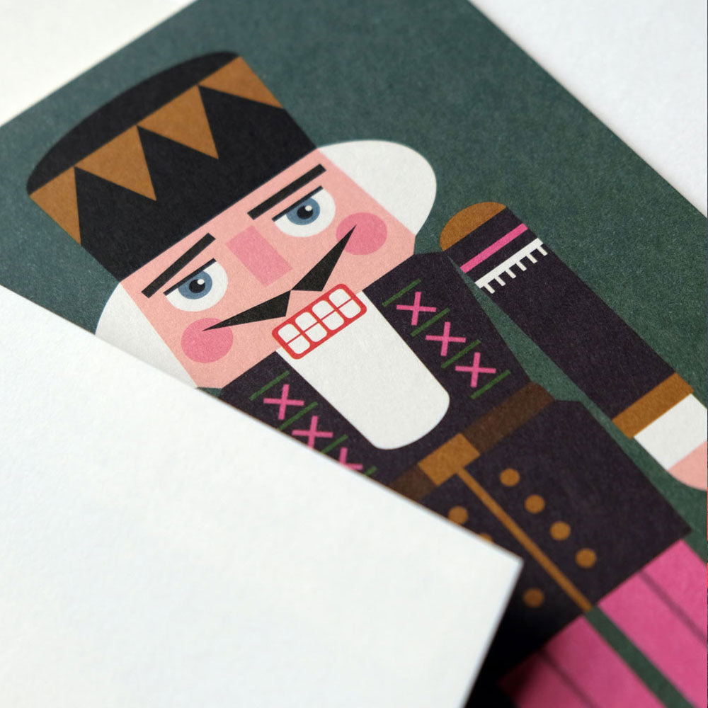 Folding card NUTCRACKER
