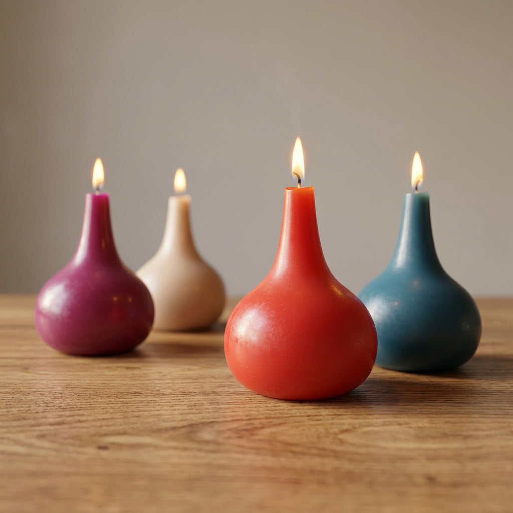 Onion Candle Red