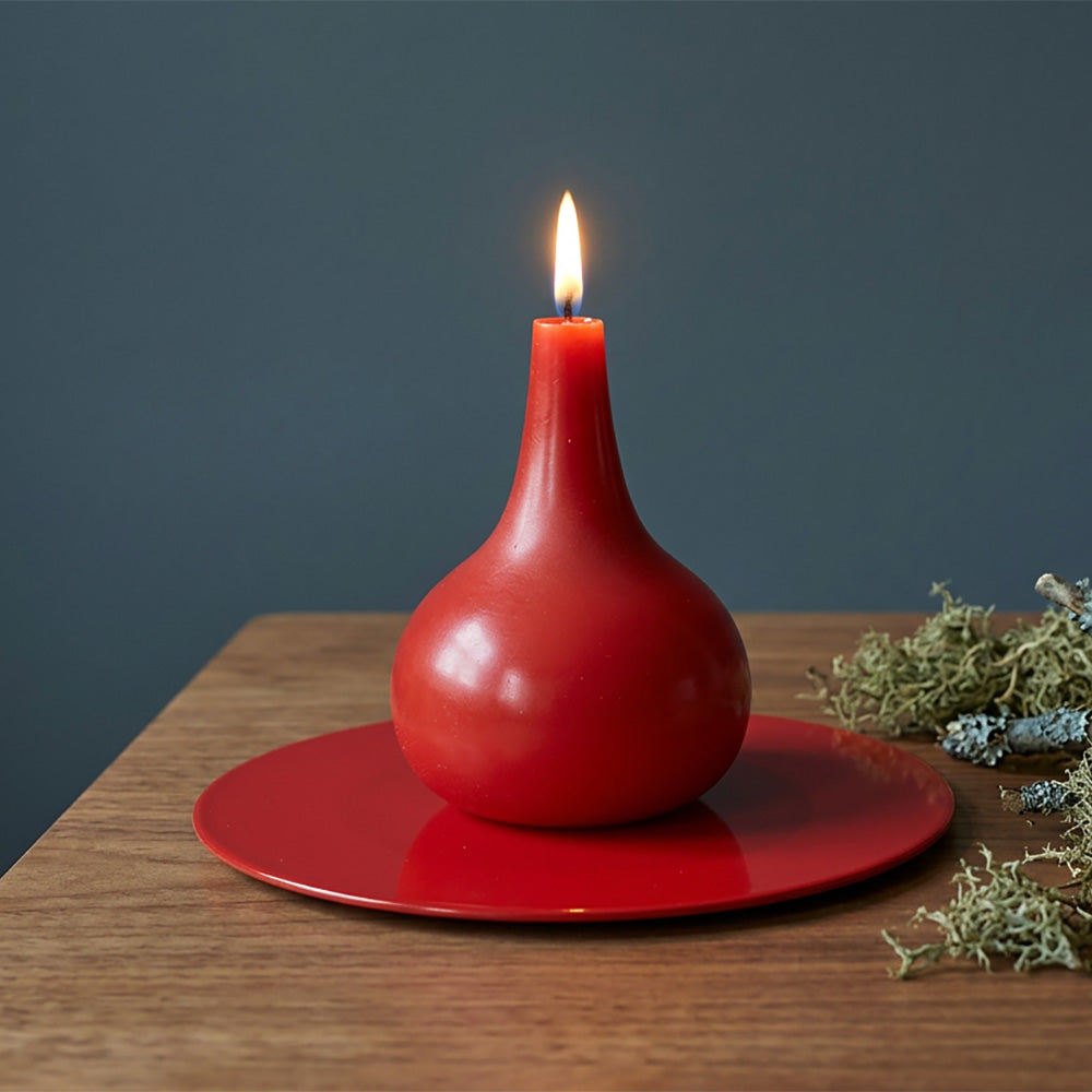 Onion Candle Red