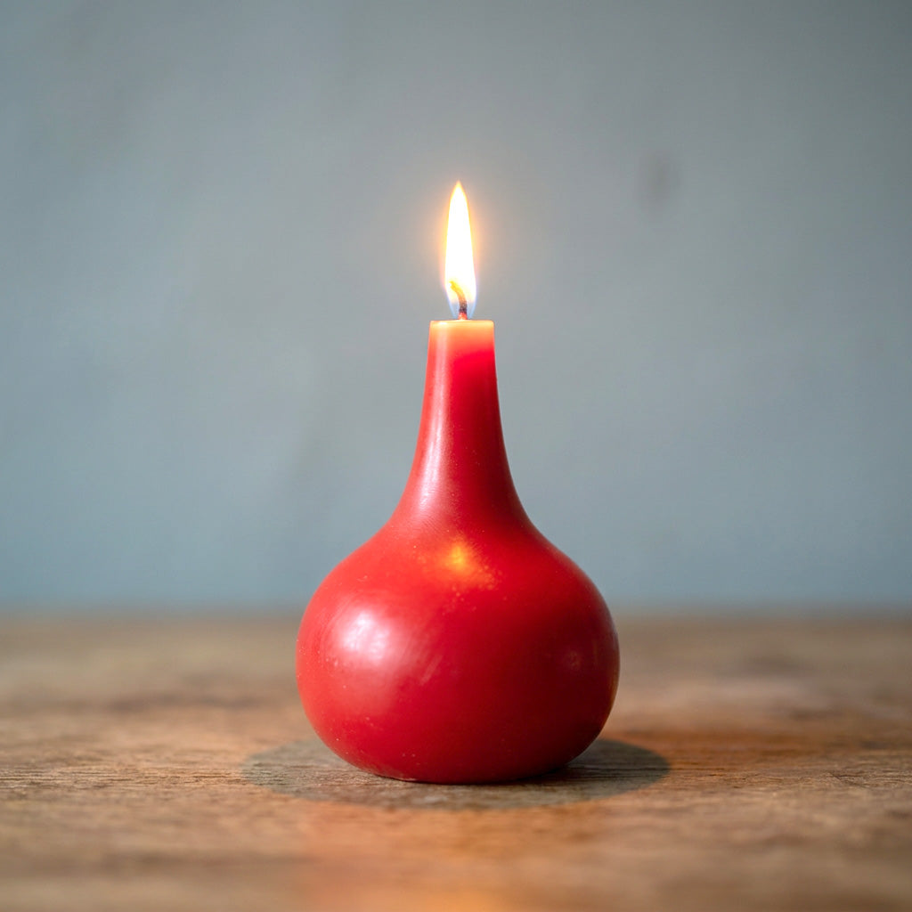 Onion Candle Red